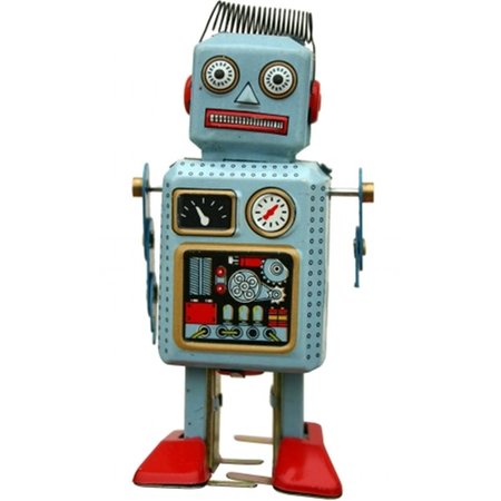 SHAN SHAN MS294 Collectible Tin Toy - Robot MS294